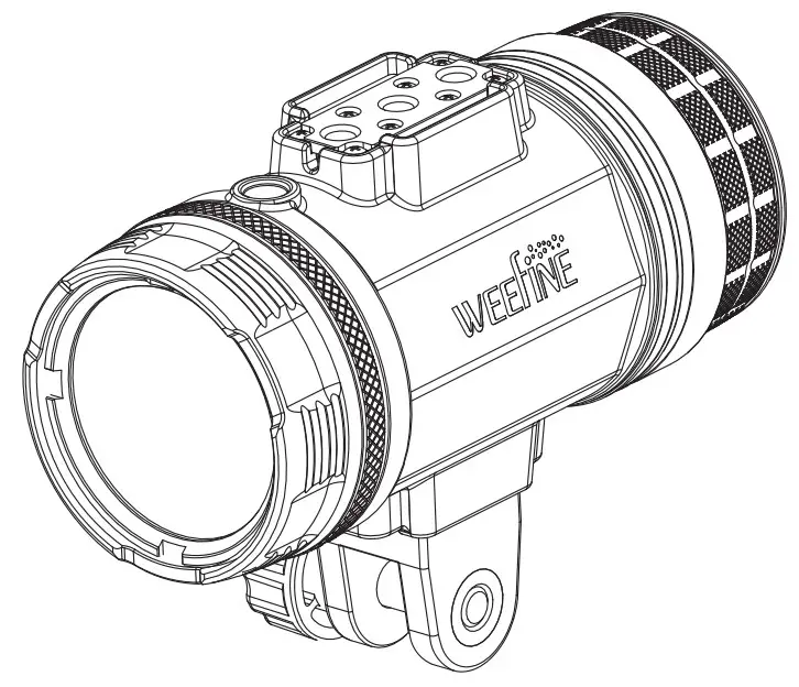 WEEFiNE WF081 Diving Equipment Smart Focus 7000 Video Light