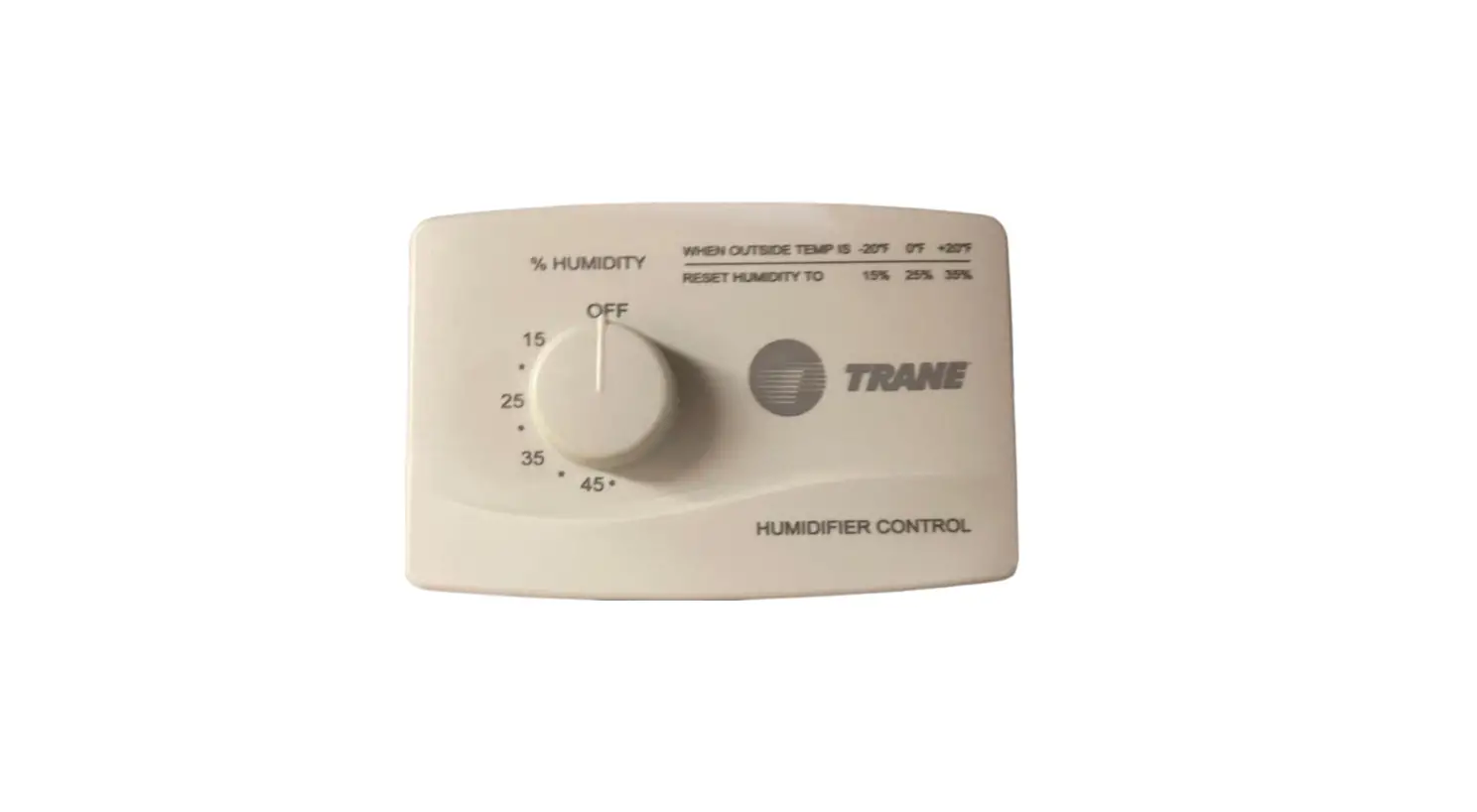 Trane Econth01aautoa Automatic Humidifier Control Installation Guide