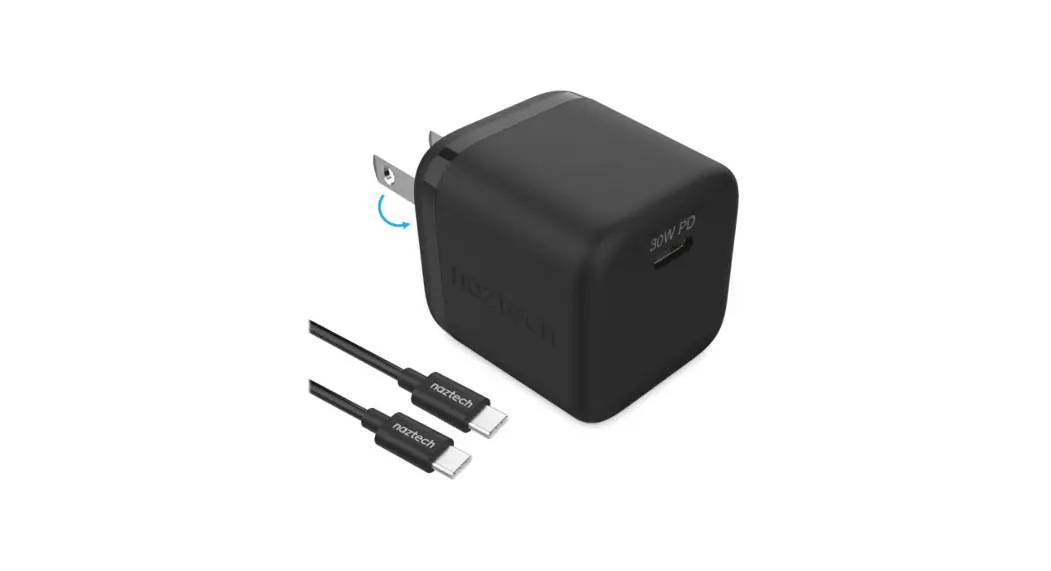 Naztech Hpl15543 Type C Wall Outlet Charger User Manual