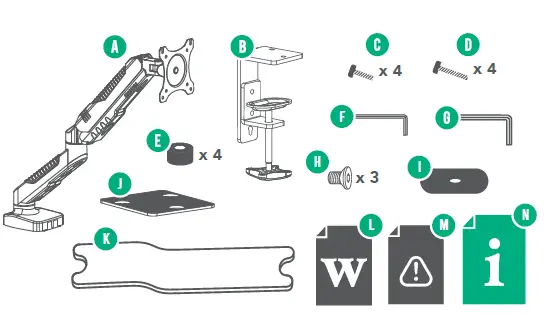 BAUHN-AMAB-0223-S-Gas-Spring-Monitor-Bracket-with-USB-Ports-1