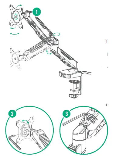 BAUHN-AMAB-0223-S-Gas-Spring-Monitor-Bracket-with-USB-Ports-6