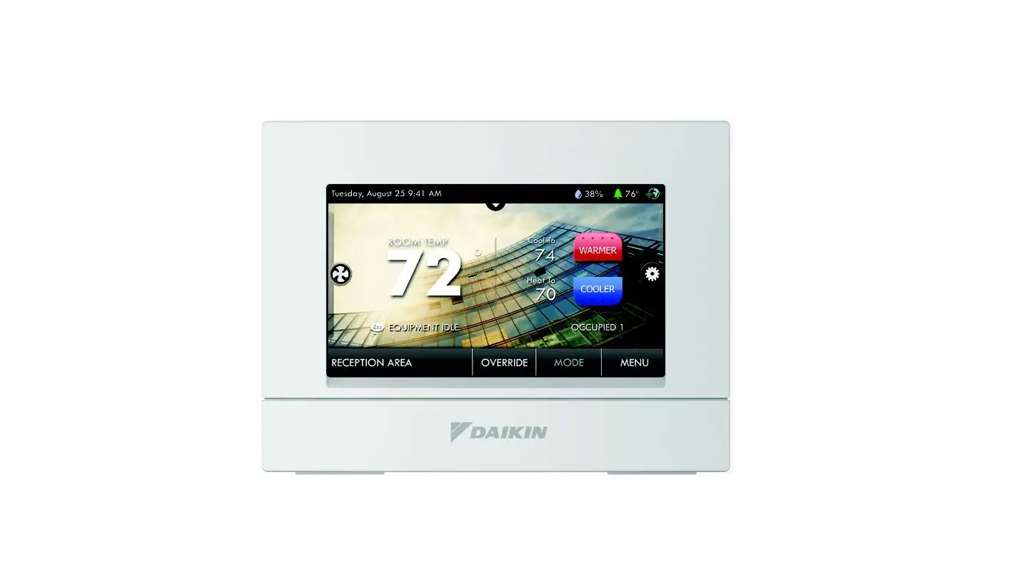 Daikin Dt4273c Touchscreen Digital Thermostat Owner Manual