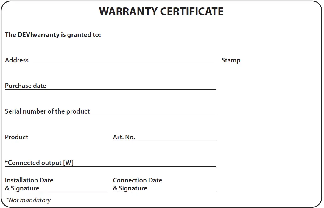 Danfoss DEVIreg 330 Electronic Thermostat Installation Guide 04