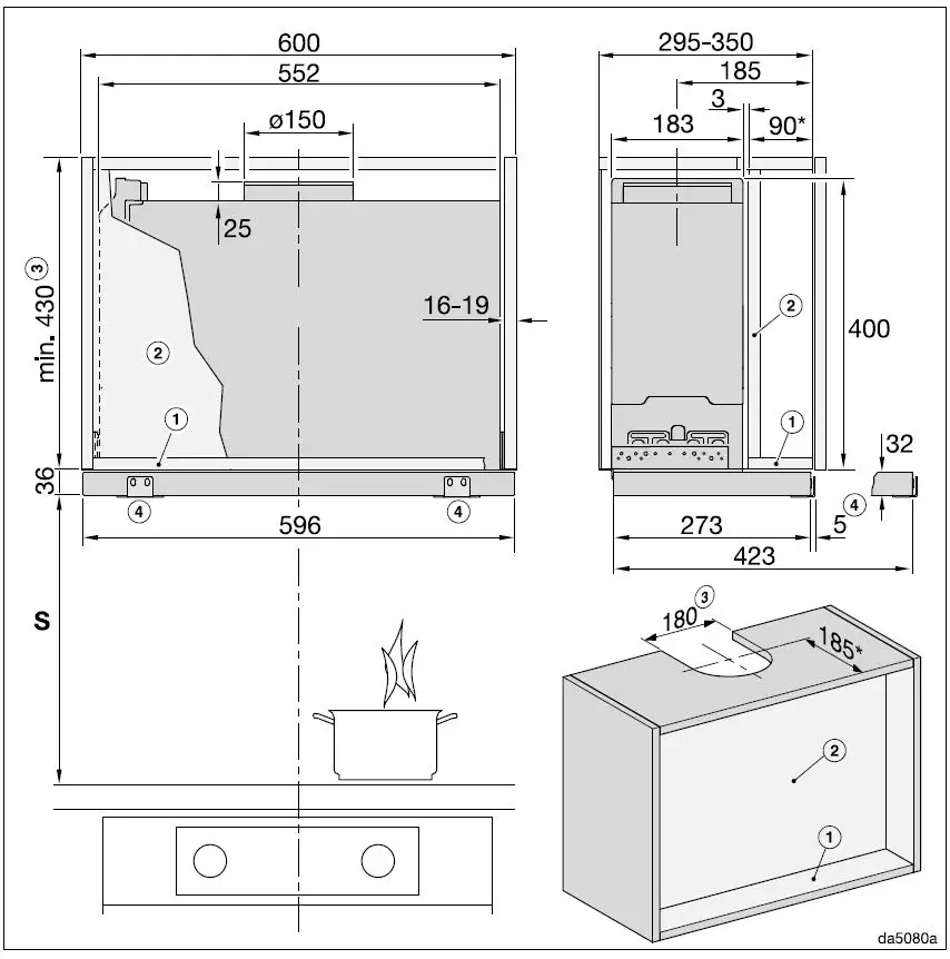 Miele-.DAS-4620-Slimline-Range-Hood-FIG 17