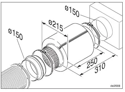 Miele-.DAS-4620-Slimline-Range-Hood-FIG 22