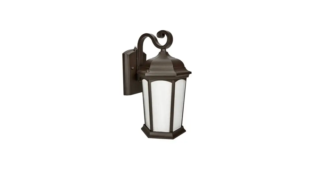 Maxxima Mel-13153bw Led 3 Cct Porch Lantern Outdoor Wall Light Installation Guide