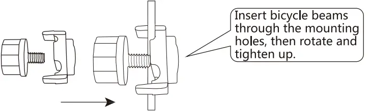EYCI AS0808 Multifunctional Bicycle Speedometer -2