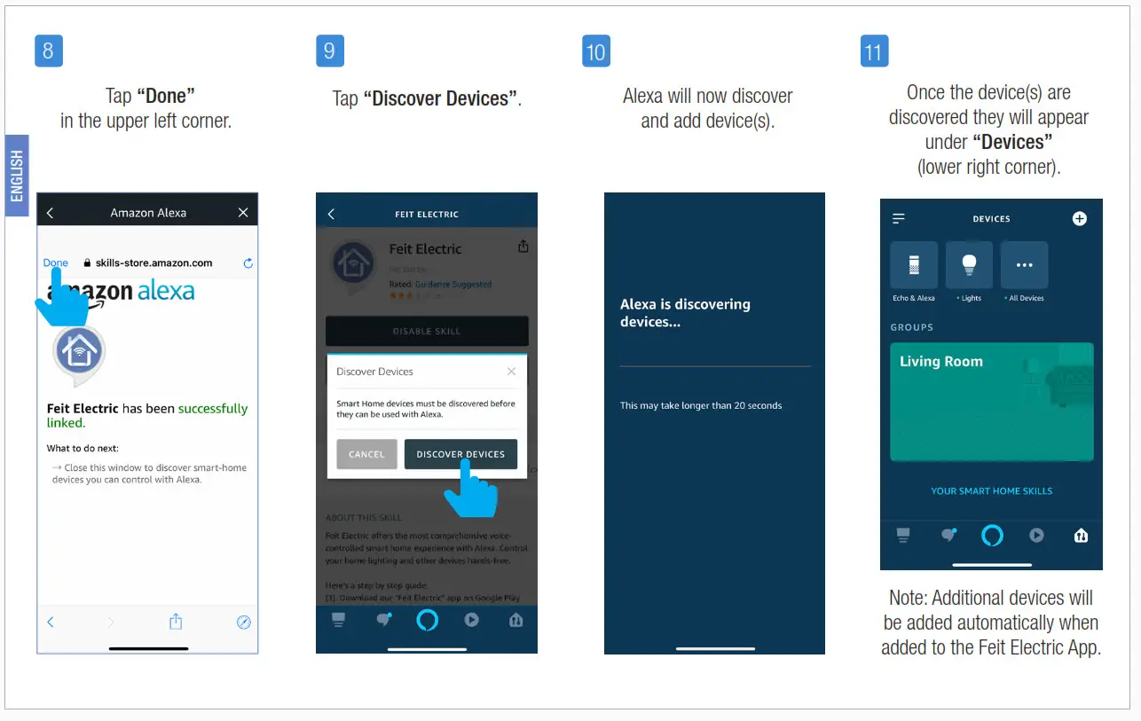 Feit Electric Smart Bulb Setup - Connecting to Alexa 3