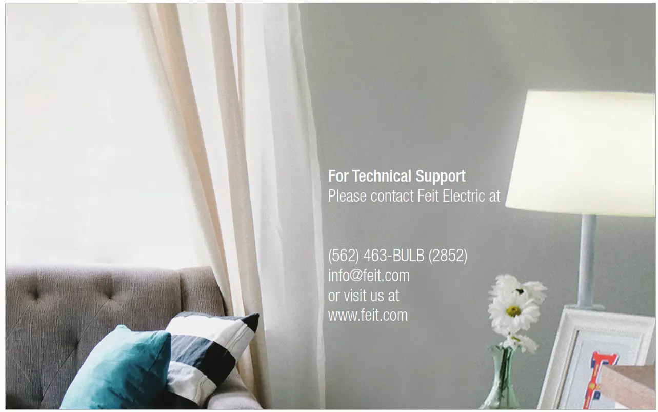 Feit Electric Smart Bulb Setup - For Technical Suppor