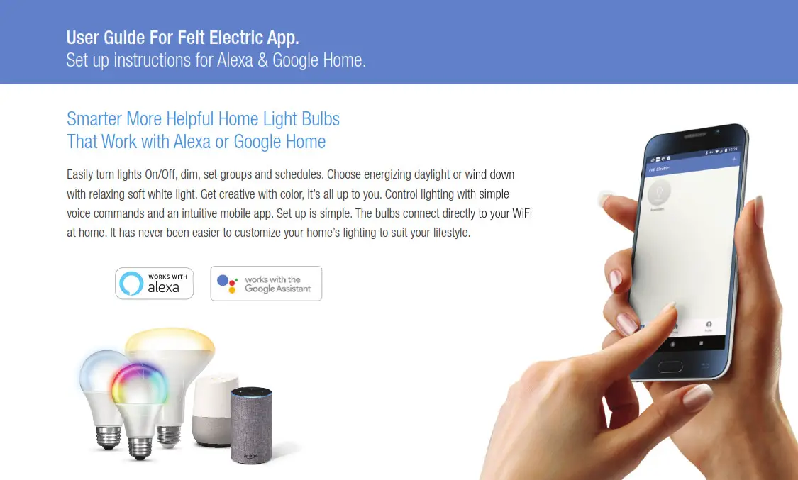 User Guide For Feit Electric App