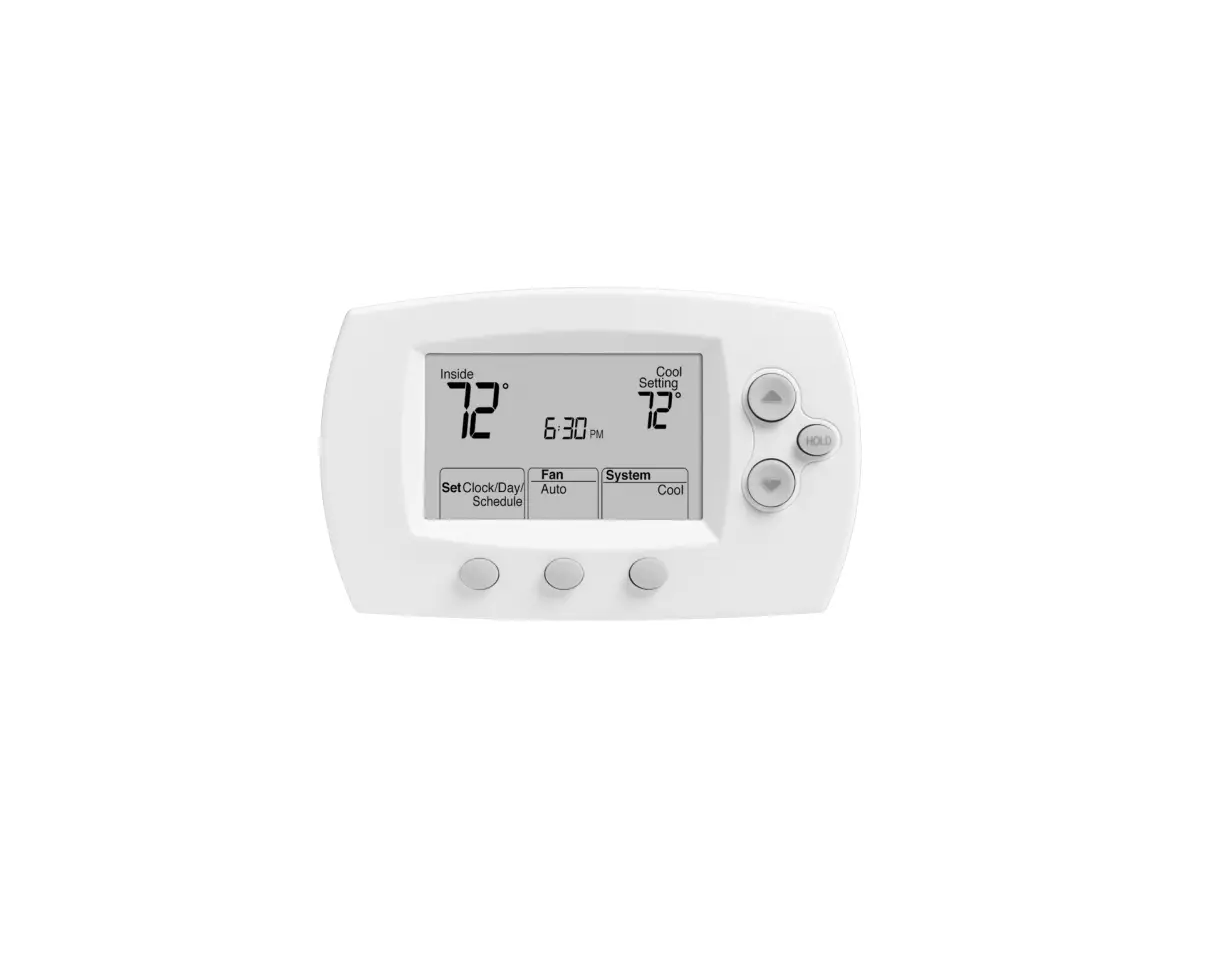 Honeywell Th6220d1028 Focuspro 6000 Series Programmable Digital Thermostat User Guide