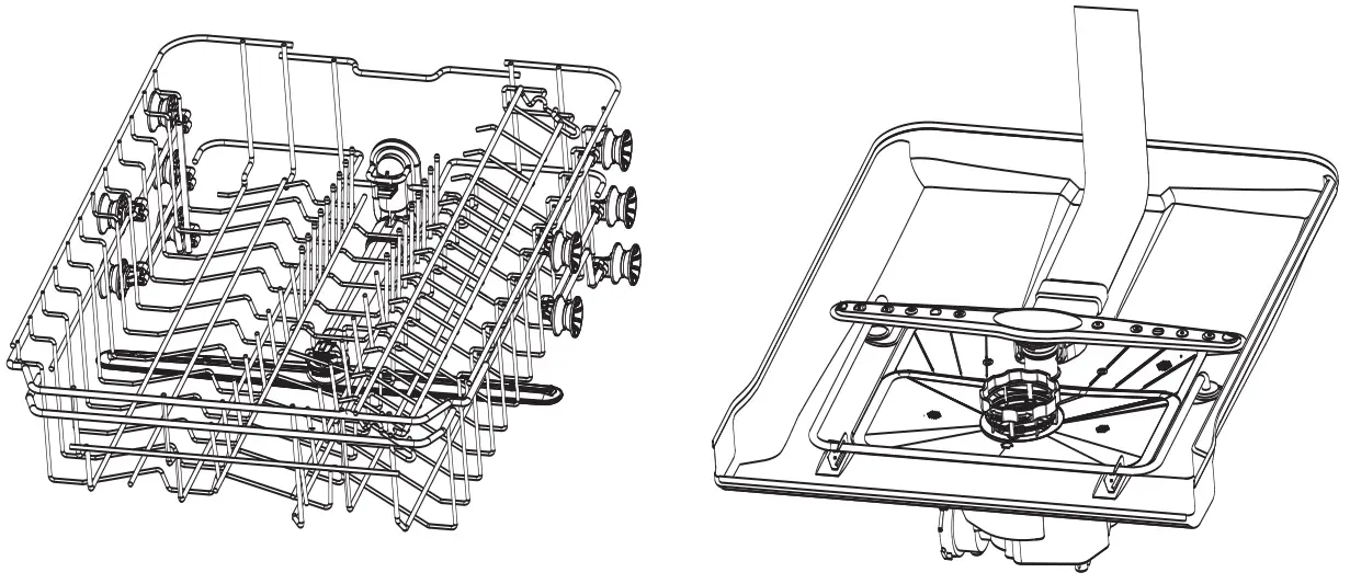 FORTE F24DWS450PR Fully Integrated Built-In Dishwasher - fig 3