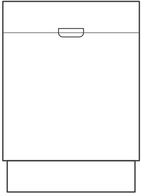FORTE F24DWS450PR Fully Integrated Built-In Dishwasher