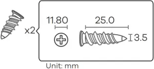 ZYXEL WAC6303D-S - Wall Ceiling Mounting - 1-b - 3A