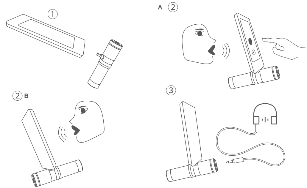 Godox Geniusmic LT Compact Directional Microphone with Lightning Connector - overview 1