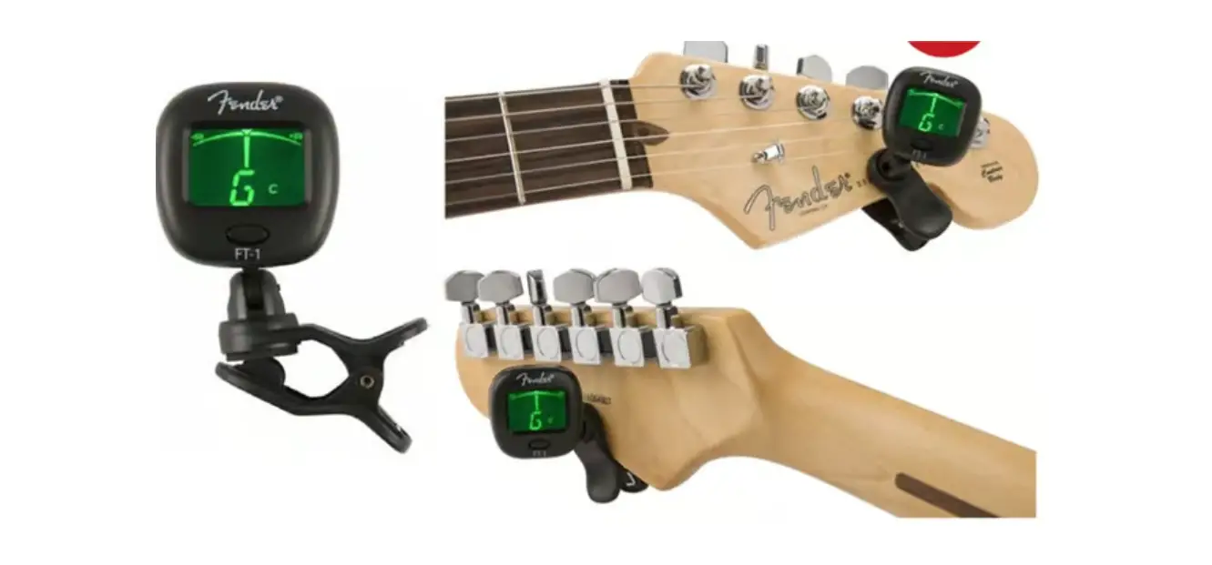 Fender Ft-1 Professional Clip On Tuner User Manual