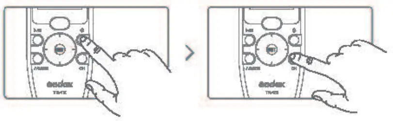 Godox TR-TX High Performance Wireless Timer Remote Control for Cameras - receiver 1
