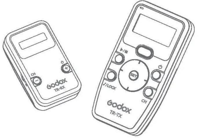 Godox TR-TX High Performance Wireless Timer Remote Control for Cameras