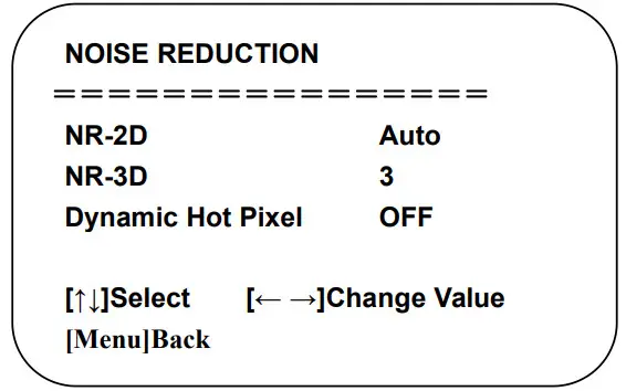 AVMATRIX PTZ1271 Full Hd Ptz Camera - NOISE REDUCTION