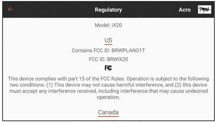 HORIZON Spektrum iX20SE 20-Channel 2.4GHz DSMX -FIG 19