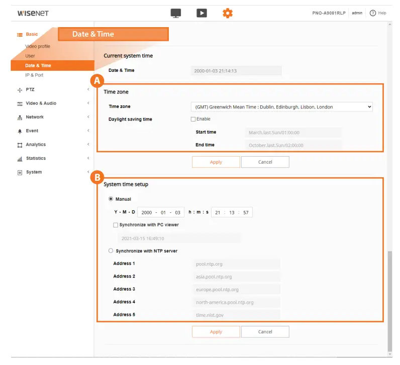 Hanwha Techwin WISENET Road Al LPR ANPR Camera - Fig 9