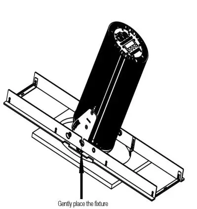 Chroma-Q Inspire™ Blind Sloped Ceiling Mount - Attach Fixture to Angle Supprt