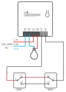SONOFF ZBMINI Zigbee Two Way Smart Switch - FIGURE 2