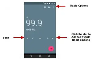FIG 18 Open FM radio