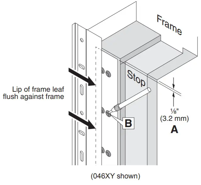 IVES 045XY Half Surface Continuous Hinges -figure 2