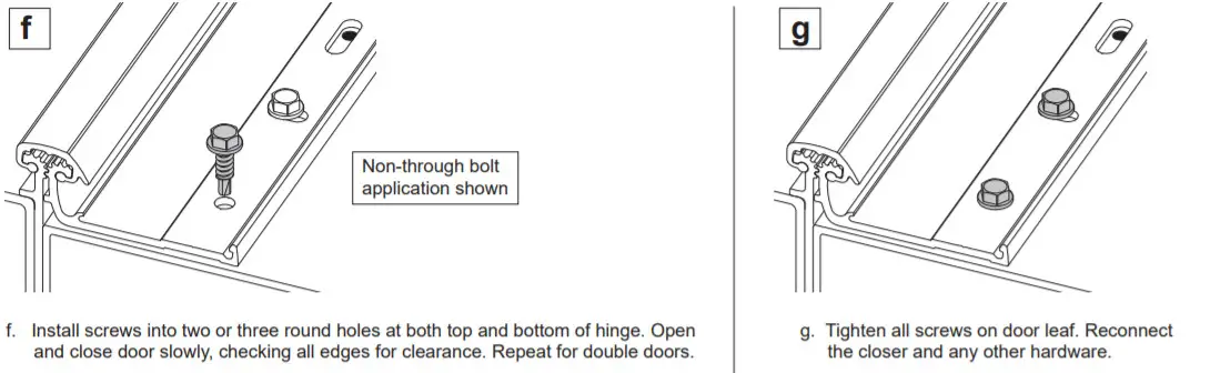 IVES 045XY Half Surface Continuous Hinges -figure 6