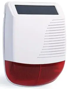 CPVAN CP-SN12 Wireless Outdoor Alarm Siren with Strobe Light