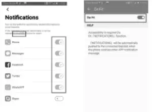 MANTA Smartwatch SWT05BP - Android phone setting