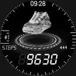 MANTA Smartwatch SWT05BP - Calorie Burnt