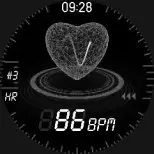 MANTA Smartwatch SWT05BP - Heart Rate