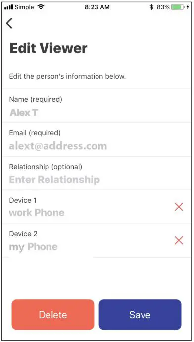 omnipod Display App User Guide - Edit Viewer