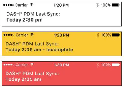 omnipod Display App User Guide - Refresh Data with a Sync
