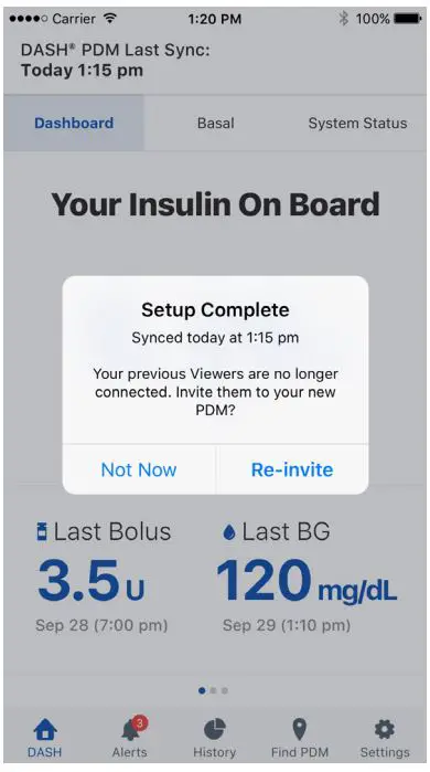omnipod Display App User Guide - Unpair from your PDM