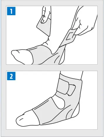 DJO AC 09A AirHeel Arch and Heel Support- 2