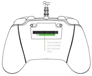 RAZER RZ06-03560100-R3U1 Wolverine V2 Wired Gaming--Controlle