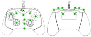 RAZER RZ06-03560100-R3U1 Wolverine V2 Wired Gaming---Controller for Xbox
