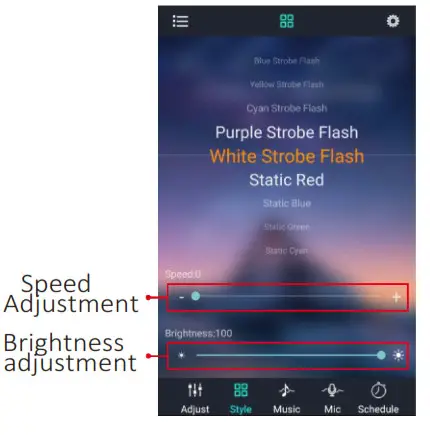 DAYTONA DL-RGB4KT RGB Rock Light- Style
