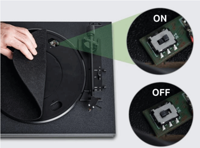 Pro Ject A1 Fully Automatic Turntable - Connection