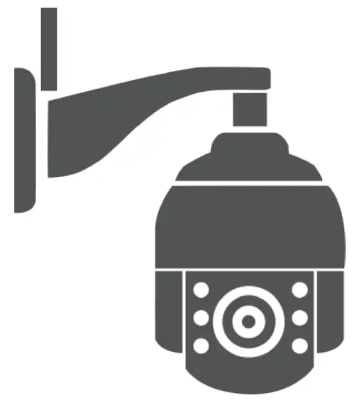 xmartO DZ2034 2K 3MP Auto Track Rotation Wireless Security Camera