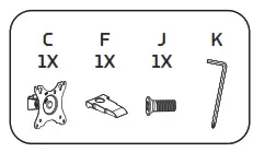GABOR DMS 200 Desktop Monitor Stand - FIG 5