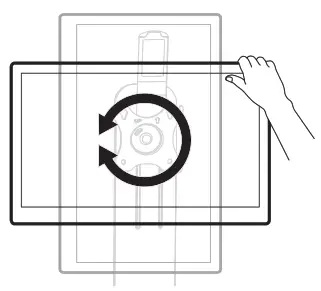GABOR DMS 200 Desktop Monitor Stand - rotation 1.