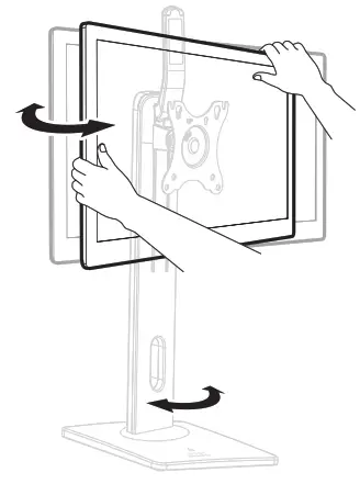 GABOR DMS 200 Desktop Monitor Stand - swivel