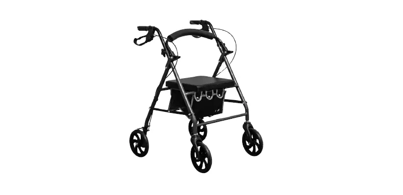 Aidapt Vp173fc Steel 4-wheeled Rollator Instructions