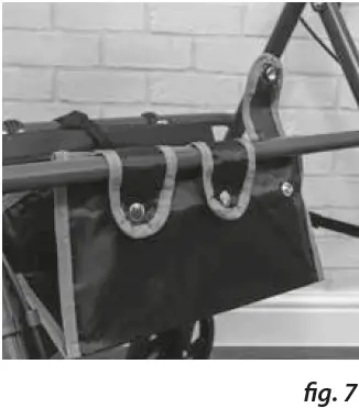 aidapt VP173FC Steel 4-Wheeled Rollator Fig4