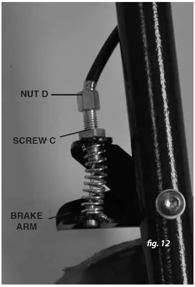 aidapt VP173FC Steel 4-Wheeled Rollator Fig7