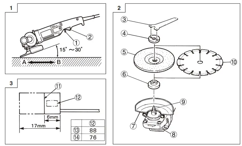 HiKOKI G13SP Disc Grinder- 1